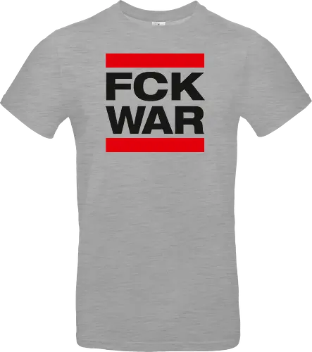 FCK WAR - schwarz - Standard T-Shirt