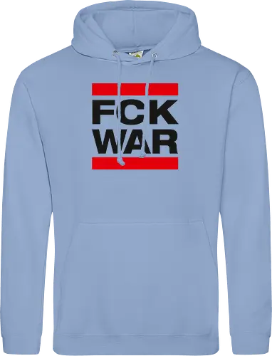 FCK WAR - schwarz - Standard Hoodie