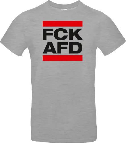 FCK AFD - schwarz - Standard T-Shirt