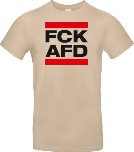 FCK AFD - schwarz - Standard T-Shirt