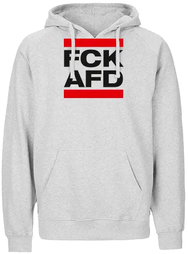 FCK AFD - schwarz - Fairtrade Hoodie