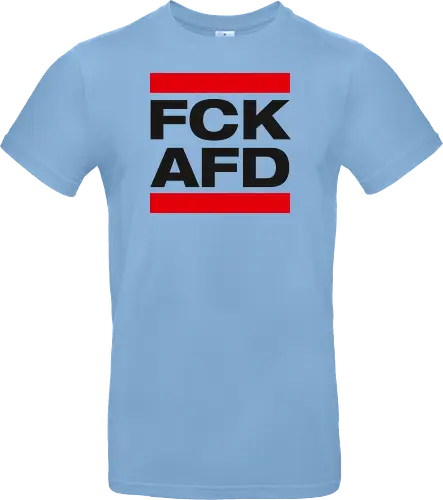 FCK AFD - schwarz - Standard T-Shirt