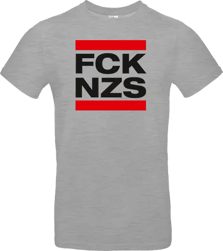FCK NZS - schwarz - Standard T-Shirt