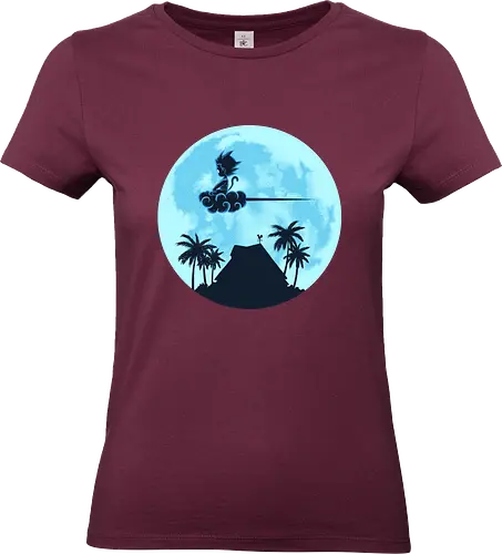 Kame Night - Goku, Dragon, Kame Island - Standard T-Shirt (Frauen)