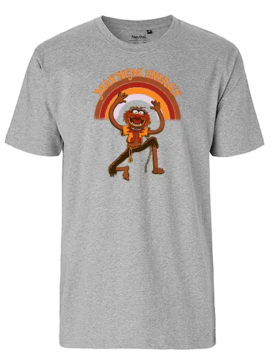 Mayhem Energy - Animal, Mayhem, Energy, Drummer - Fairtrade T-Shirt