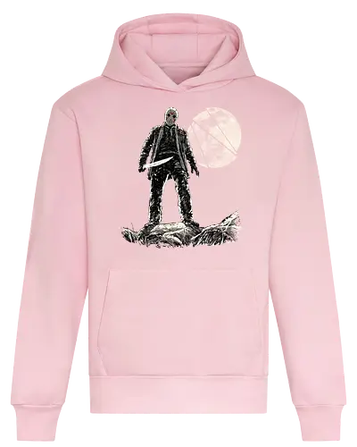 Moon slasher - Friday the 13th, jason vorhees, camp lake, horror, halloween, movie, pop culture, slayer - Heavyweight Hoodie