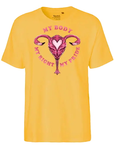 flamingo pride  - womanpower, rights, flamingo, bird, pink, beautiful, love - Fairtrade T-Shirt