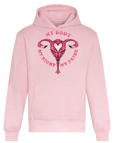 flamingo pride  - womanpower, rights, flamingo, bird, pink, beautiful, love - Heavyweight Hoodie