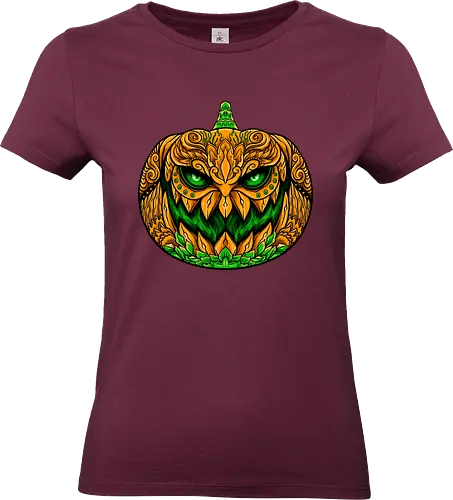 wild orange - halloween, pumpkin, scary, creepy, fruit, horror - Standard T-Shirt (Frauen)