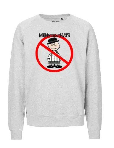 Men Without Hats - Nut, Orange, Clock, Movie, Cartoon - Fairtrade Sweatshirt