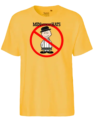 Men Without Hats - Nut, Orange, Clock, Movie, Cartoon - Fairtrade T-Shirt