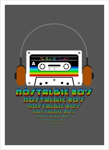 Nostalgic 80's Art (light)