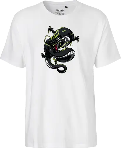 Black Japanese Dragon Tattoo