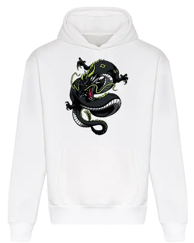 Black Japanese Dragon Tattoo