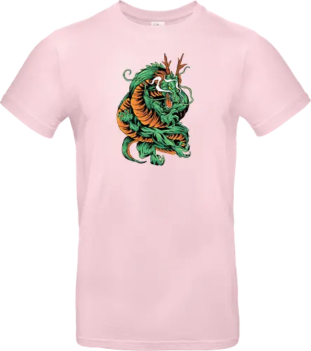 Angry Japanese Dragon Tattoo