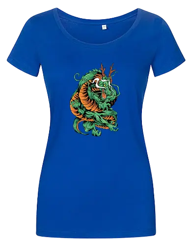 Angry Japanese Dragon Tattoo