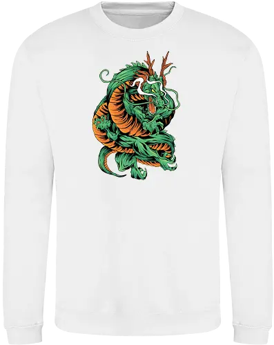 Angry Japanese Dragon Tattoo