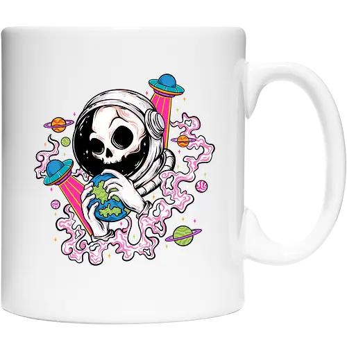 Skull Astronaut Tattoo