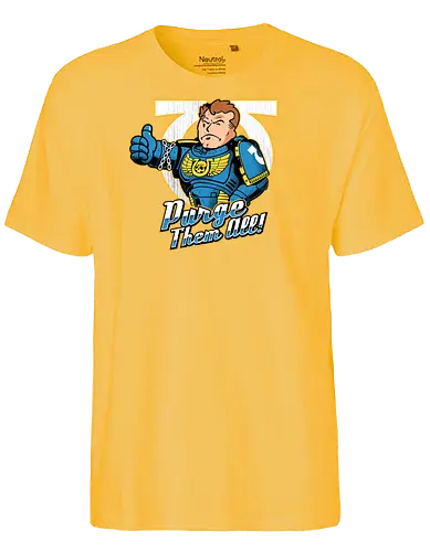 Purge them all - ultra, marine, space, emperor, war, game - Fairtrade T-Shirt