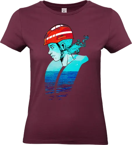 Seenotretterin - seenotrettung, seapunks, seenotretterin, mittelmeer - Standard T-Shirt (Frauen)
