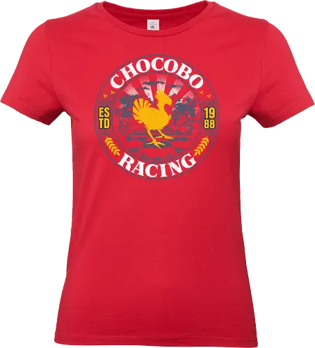 Bird Racing - racing, ff7, fantasy, soldier, gaming, cute - Standard T-Shirt (Frauen)