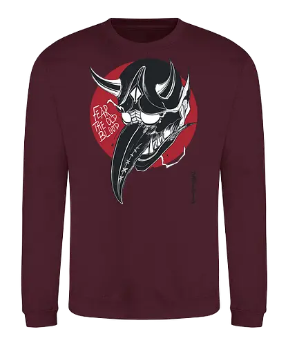 Hunter's Dream - retro, video games, japan, hannya, gamer, gaming - Sweatshirt