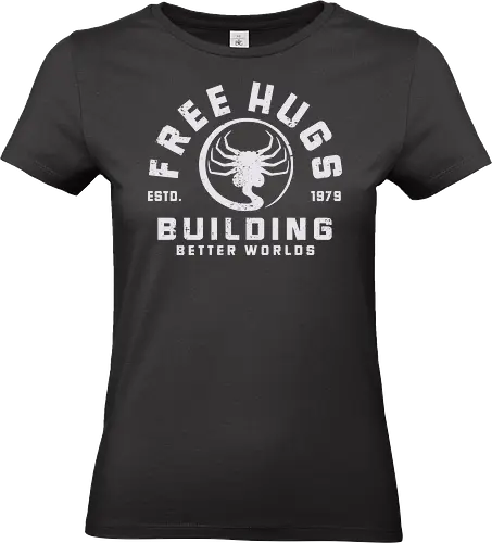 Slobbery Hug - alien, nostromo, free hugs - Standard T-Shirt (Frauen)