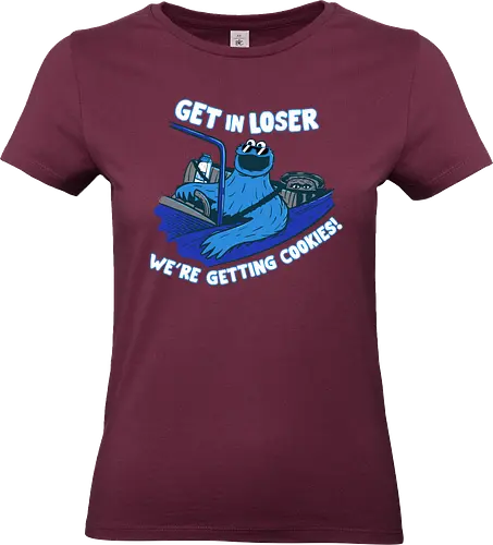 Get in loser cookies - get in loser, cookie, funny, cookies - Standard T-Shirt (Frauen)