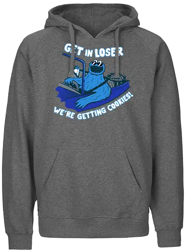 Get in loser cookies - get in loser, cookie, funny, cookies - Fairtrade Hoodie