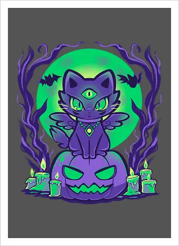 Moonlit Cat