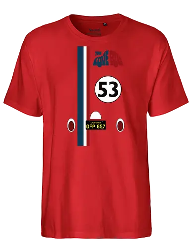 Beetle Herbie Art - Beetle, Car, Auto, Love Bug - Fairtrade T-Shirt