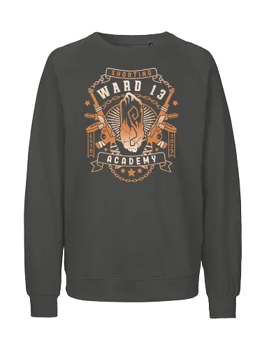 Shooting Academy - from the ashes, gamer, gaming, video game, video games, crystal, fantasy, adventure, rpg, remains - Fairtrade Sweatshirt