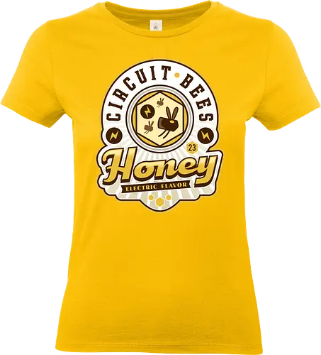 Circuit Bees Honey - bracken, forest keeper, eyeless dog, giant, hoarding bug, game, video game, gamer, gaming, horror, survival, coop game, terror - Standard T-Shirt (Frauen)