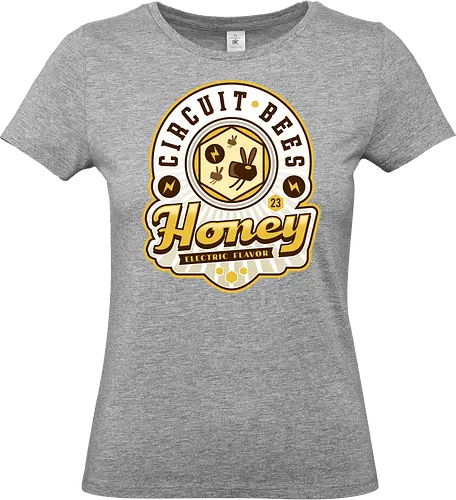 Circuit Bees Honey - bracken, forest keeper, eyeless dog, giant, hoarding bug, game, video game, gamer, gaming, horror, survival, coop game, terror - Standard T-Shirt (Frauen)