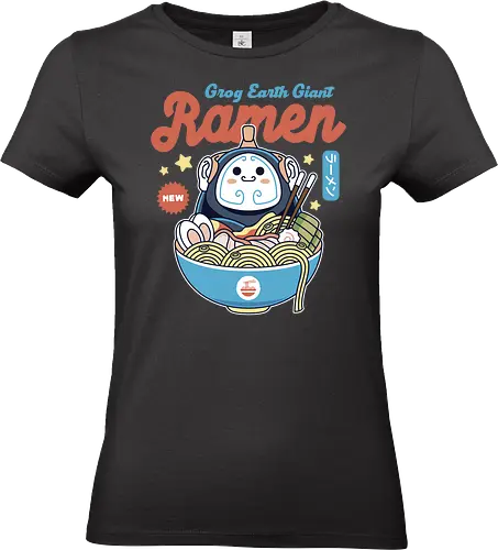 The Earth Giant Ramen - game, gaming, gamer, video games, giant, village, ocean, farming, simulator, indie, cute, harvest - Standard T-Shirt (Frauen)