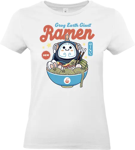 The Earth Giant Ramen - game, gaming, gamer, video games, giant, village, ocean, farming, simulator, indie, cute, harvest - Standard T-Shirt (Frauen)