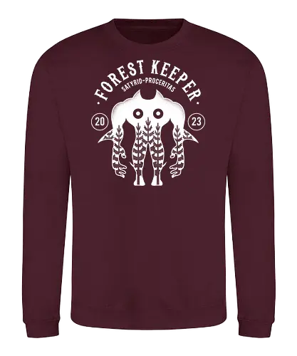 Forest Keeper Emblem - bracken, forest keeper, circuit bees, eyeless dog, giant, hoarding bug, game, video game, gamer, gaming, horror, survival, coop game, terror - Sweatshirt