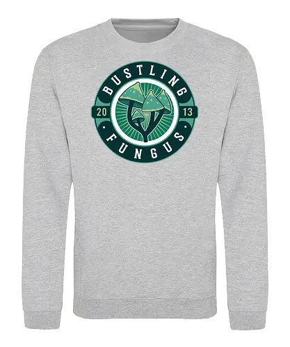 Fungus Emblem - ukulele, monsters, space, providence, indie game, gaming, video games, gamer, roguelike, bustling - Sweatshirt