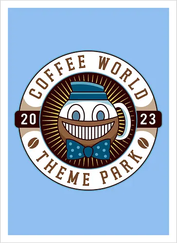 Watery Coffee World Emblem