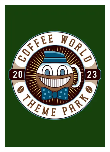 Watery Coffee World Emblem