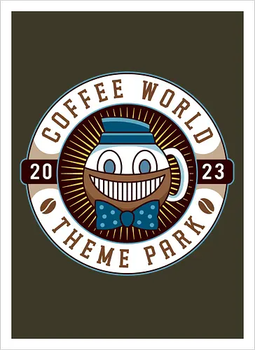 Watery Coffee World Emblem