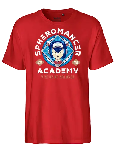 The True Virtue of Balance Academy - lea, game, gaming, gamer, video game, indie game, rpg, action rpg, jrpg, geek, nerd, rookie, harbor - Fairtrade T-Shirt