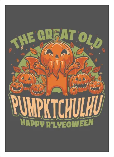 Pumpkin Cthulhu Halloween