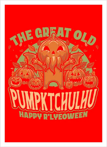Pumpkin Cthulhu Halloween
