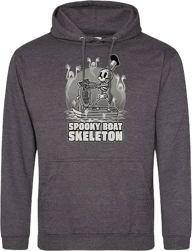 Spooky Boat Skeleton