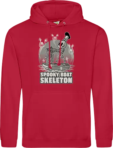 Spooky Boat Skeleton