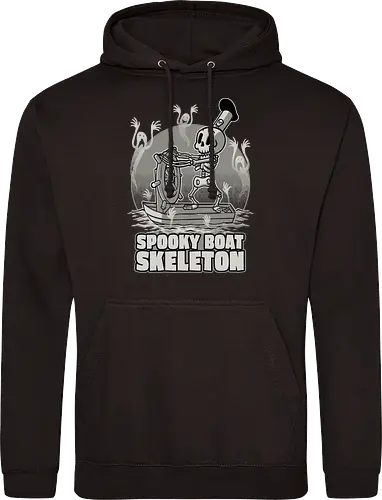 Spooky Boat Skeleton