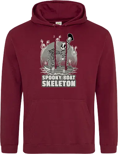 Spooky Boat Skeleton