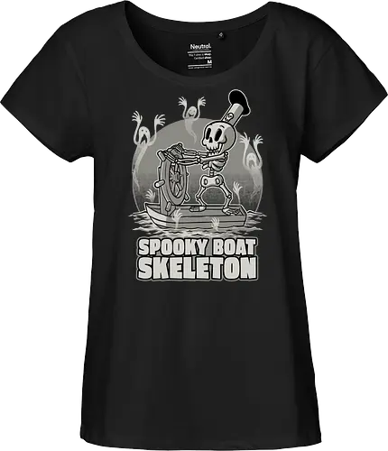 Spooky Boat Skeleton