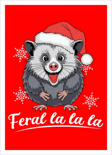 cheerful possum
